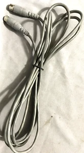 9 Foot 6 Pin DIN Commodore Serial Cable Used, Unknown 3rd Party Tested And Works - Picture 1 of 3