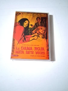 DVD ”LA DAMA ROJA MATA SIETE VECES" COMO NUEVO EMILIO R MIRAGLIA BARBARA BOUCHET - Picture 1 of 2