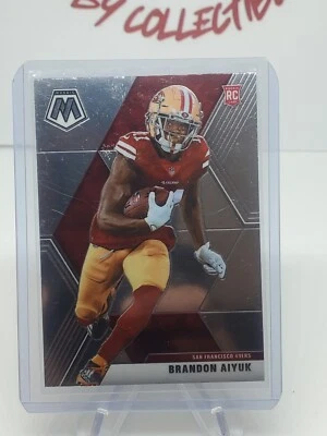 2020 Panini Mosaic Brandon Aiyuk Rookie Card #210 49ers RC - Image 1 of 4