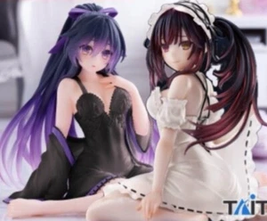 Date A Live Tokizaki Kurumi & Yatogami Toka Night Wear Ver Figure Taito Limited - Picture 1 of 5