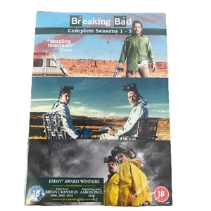 Breaking Bad Season 1-3 DVD Bryan Cranston Anna Gunn Aaron Paul Dean Norris - Picture 1 of 4