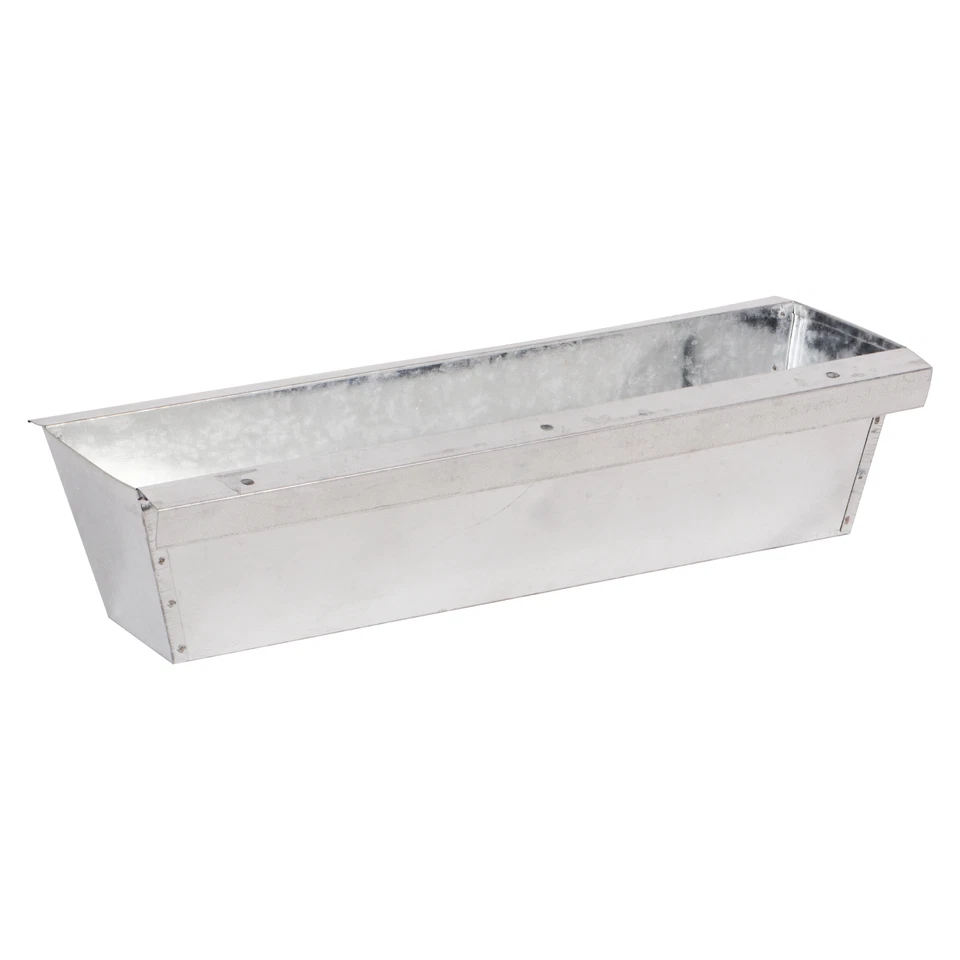 UNUS GARDEN Blumenkasten Balkonkasten Einsatz für Europalette Pflanzkasten Set Zink 38cm