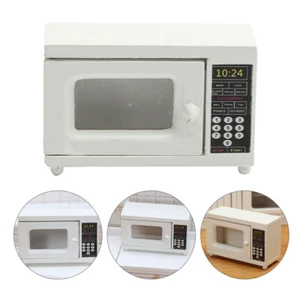 Mueble Microondas Horno Modelo Casa de Muñecas Mini Decoración Miniatura - Imagen 1 de 12