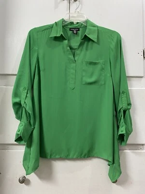 Valerie Stevens Green Blouse Women’s Size Small - Image 1 of 4