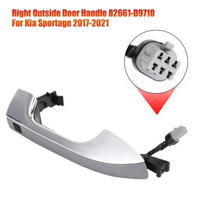 Right Outside Door Handle 82661-D9710 For Kia Sportage 2017-2021 Foto 1 de 4