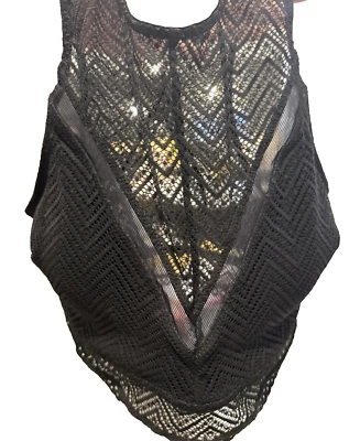 Bralette Sin Límites Talla Mediana Encaje Estilo Halter Inalámbrico Juniors Comodidad Foto 1 de 4