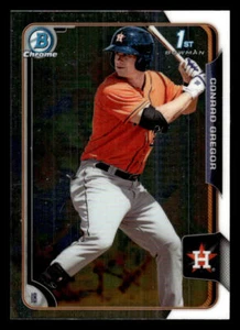 QTY Conrad Gregor 2015 Bowman Chrome Prospects #BCP55 - Picture 1 of 2