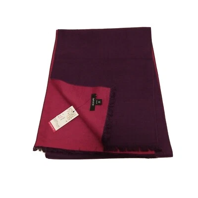 Женский матовый 100% шелковый двусторонний зимний шарф Alfani розовый/фиолетовый рекомендуемая розничная цена производителя 80 долл. США - Изображение 1 из 4