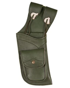 BUck Trail KENDAL Traditional Leather Field Quiver L/H Pocket and Bone Accessory - Picture 1 of 1
