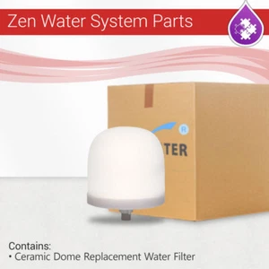 Max Water Systems Replacement Filter Pack 2, 3, 4, 6, & 12 Ceramic Dome fits Zen - Picture 1 of 7