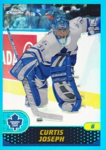 2001-02 Topps Chrome Hockey Refractors #62 Curtis Joseph