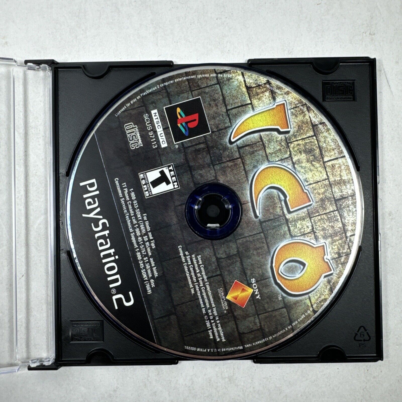 Ico (Sony PlayStation 2, PS2) Tested Disc Only