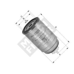 MANN-FILTER WK 716/2 x Kraftstofffilter passt für Fiat Ducato - Picture 1 of 1
