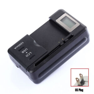 ​Mobile Battery Charger Universal LCD Screen USB-Port For Battery Charging