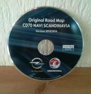 CD Navigation OPEL CD 70 Navi SCANDINAVIA 2014 Signum Tigra Astra Vectra Meriva - Bild 1 von 2
