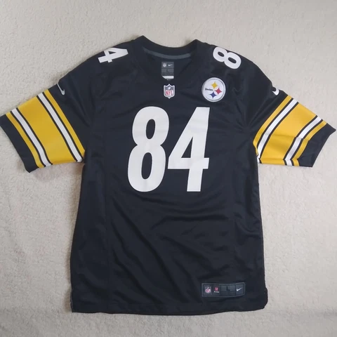 Antonio Brown Jersey Mens Large Black Home Nike On Field Pittsburgh Steelers Cover