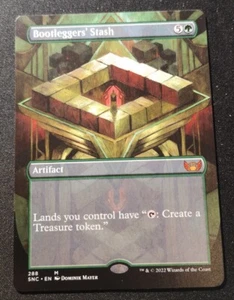 Bootleggers' Stash - Borderless - SNC - MTG - EN - NM - 288 - Picture 1 of 1