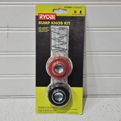 NEW RYOBI Replacement Bump Knob & Spring Kit For Ryobi & Homelite AC05BKK Nib - Image 1 of 4