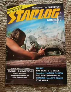 STARLOG : #8 : STAR WARS/HARRYHAUSEN/THE FLY/TV SCI-FI ETC : SEE PHOTO'S - Picture 1 of 5