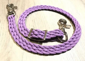 Flieder Paracord Widerristgurt oder Sie können eine andere Farbe wählen, Pferdeheft - Bild 1 von 6