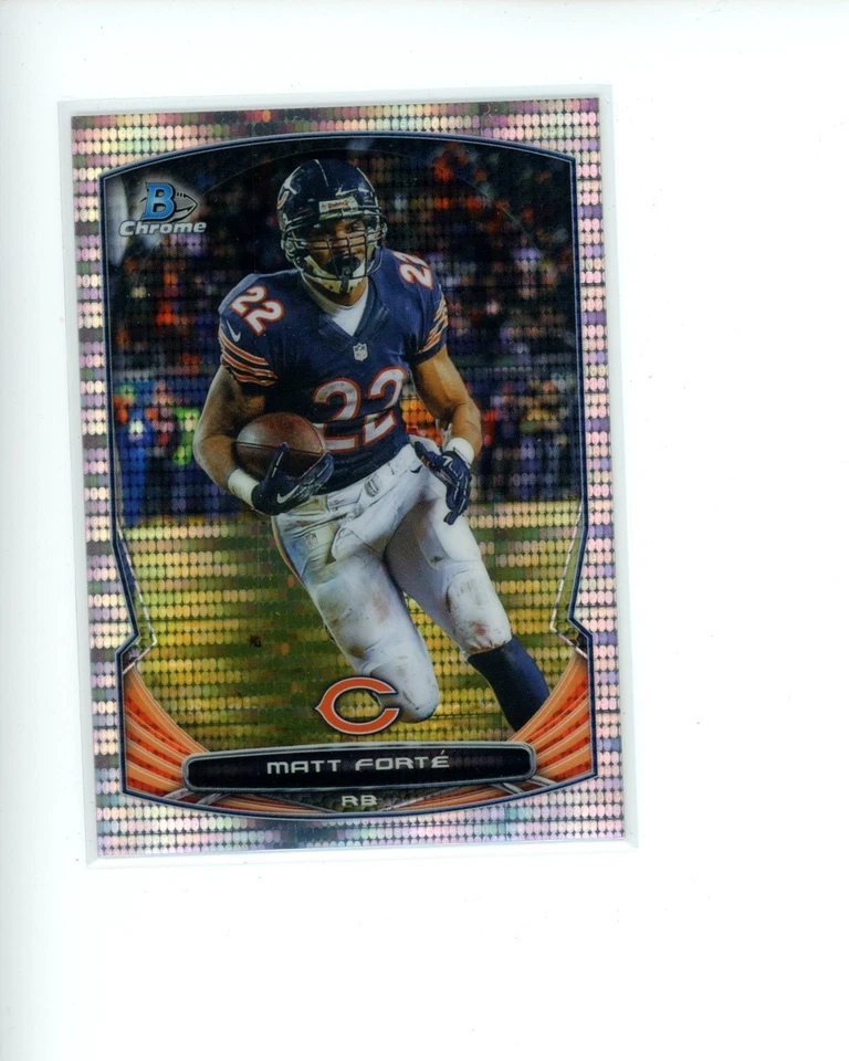 2014 Bowman Chrome Pulsar Refractor #41 Matt Forte #d 113/271 - Image 1 of 1