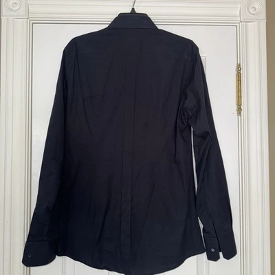 Camisa de vestir geométrica dorada Dolce & Gabbana. Hombre Talla 41 (Slim Fit) Foto 1 de 4