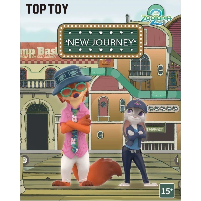 2025 TOPTOY Disney Zootopia New Journey Series Caja Ciega Figura Juguete Regalo Foto 1 de 3