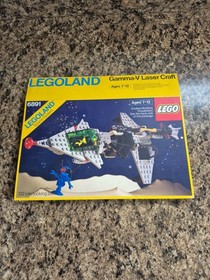 Rare LEGO Space Set 6891 Gamma V Laser Craft Box Only - 1985 -