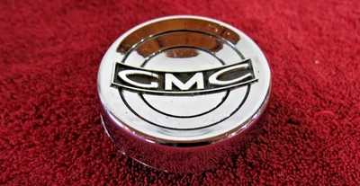 1960 1961 62 1963 64 1965 1966 GMC bocina botón tapa central camioneta fabricante de equipos originales rara Foto 1 de 4