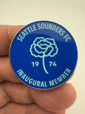 Seattle Sounders FC Inaugural Member Pin - Image 1 of 3