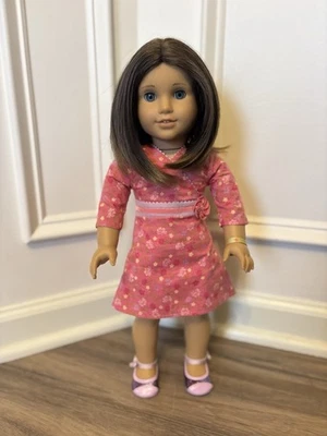 Muñeca American Girl Chrissa Maxwell GOTY con traje Meet 2009 Foto 1 de 4