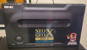 Neo Geo x Gold New Sealed with Extra Controller SNK