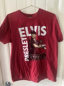 Camicia Uomo Elvis Presley Motors Taglia Large Rossa. Vedi tutte le inserzioni e risparmia $$$ - Foto 1 di 5