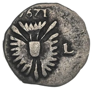 SCHLESWIG-HOLSTEIN-SONDERBURG 2 chelines (Lübsch) 1621 plata en estado bastante bueno Johann - Imagen 1 de 2