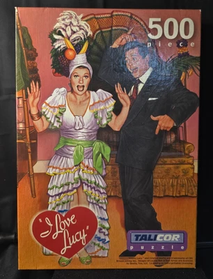 Rompecabezas I Love Lucy, Be A Pal (Carmen Miranda), 2003 TALICOR sellado 500 NUEVO RARO Foto 1 de 4