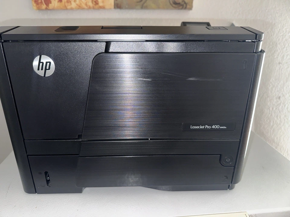 HP LaserJet Pro 400 M401n Monochrome Network Laser Printer Tested Working - Image 1 of 4
