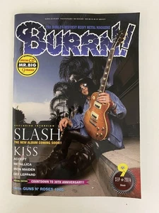 BURRN! September 2014 issue, SLASH special feature, MR.BIG special CD included - Picture 1 of 9