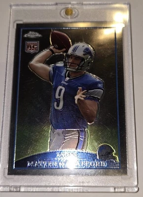 2009 Topps Chrome Matthew Stafford Topps Chrome #TC210 Rookie RC Rams  - Imagem 1 de 4