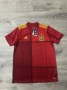 NWT ADIDAS Spain National Team 2020 Home Jersey Men's Large MSRP $130 FI6250 - Picture 1 of 12