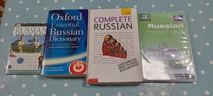 RUSSIAN LANGUAGE CD AND BOOKS - Picture 1 of 3