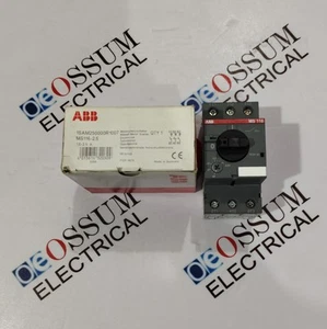 ABB MS116-2.5 1SAM250000R1007 MOTOR PROTECTION CIRCUIT BREAKER RANGE 1.6-2.5A - Picture 1 of 10
