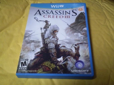 Assassin's Creed III (Juego Nintendo Wii U, 2012) con Manual Foto 1 de 2