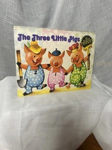 Vintage The Three Little Pigs - Pop-up Book 1983 - - Free shipping in Aus - Picture 1 of 9
