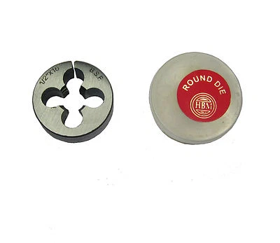 1/2 BSF DIE  X 16TPI STANDARD BSF PITCH RDGTOOLS - Image 1 of 3