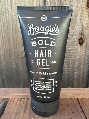 Boogies BOLD Hair Gel High Hold Shine 5.5 fl oz FACTORY SEALED DISCONTINUED HTF - Image 1 of 3