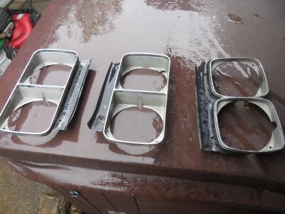 Biseles de faros R&L 1968 Buick Skylark Sportwagon GS 1385517 1969 y piezas LH 1385517 Foto 1 de 4