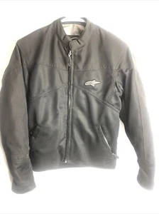 Alpinestars Motorcycle Jacket Size XS Black with Liner! Used! - Picture 1 of 4