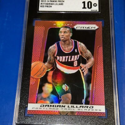 2013-2014 Prizm Damian Lillard Red Prizm - Image 1 of 4