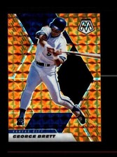 2021 Panini Mosaic Baseball Reactive Orange Prizm Singles (Pick Your Cards)