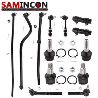 13X Para 1995-1997 Dodge Ram 2500 3500 Dana 60 Suspensão Frontal Tie Rod Track Bar - Imagem 1 de 4